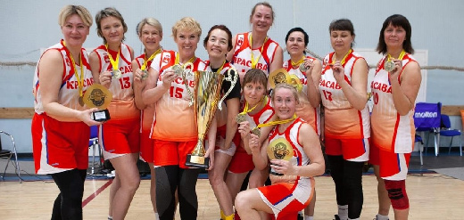 Команда Пермского края «Красава» - чемпионки России-2022 по баскетболу среди ветеранов! 